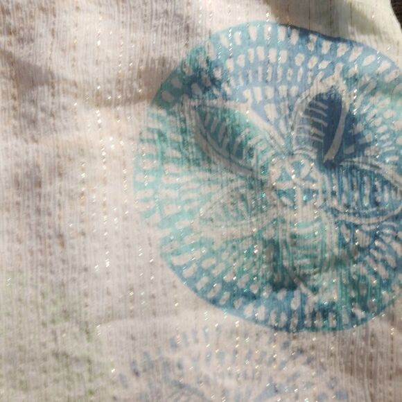 Lilly Pulitzer Blue and Green Tank Top - Picture 2 of 4